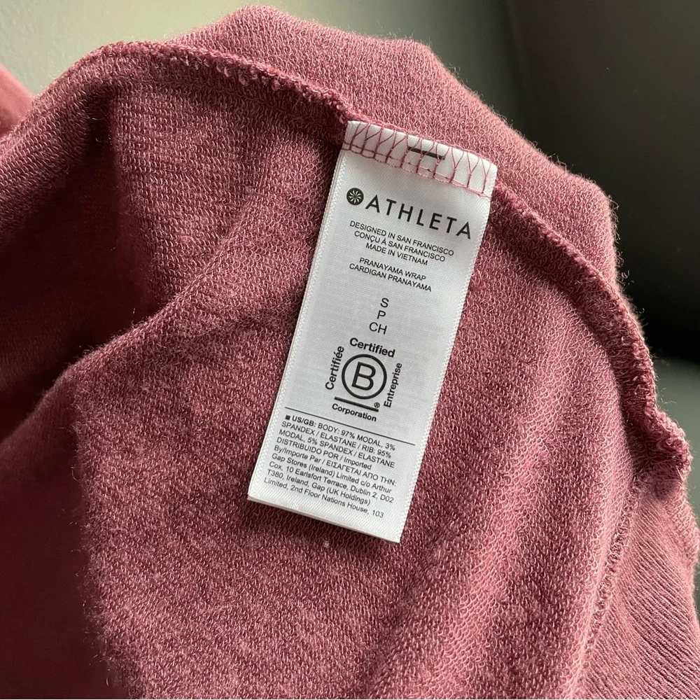 Athleta Pranayama Wrap in Tawny Rose - Picture 2 of 5